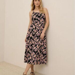 Pact Floral Midi Dress - Size XXS